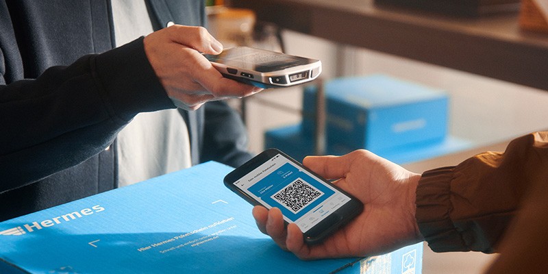 Mobiler Paketschein